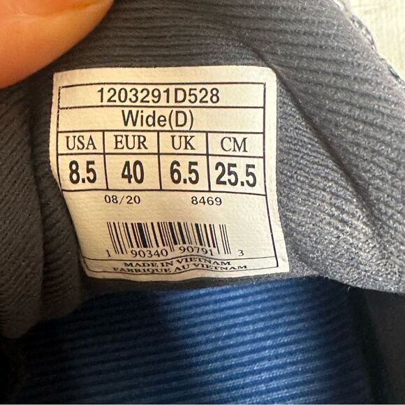 Brooks Adrenaline GTS 21 Running Shoes Grey/Lilac Women Sz 8.5 D Indoor/Outdoor - Picture 6 of 8